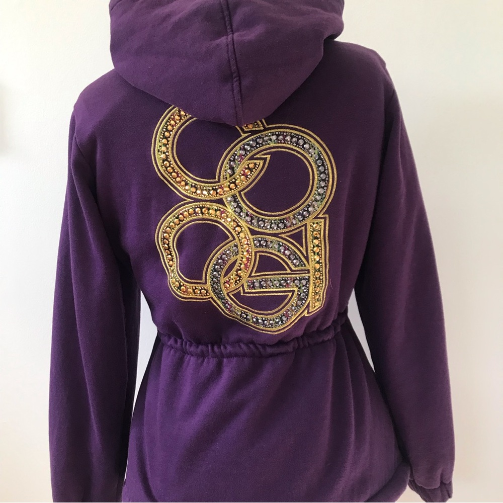 COOGI Fleece Sherpa Lined Hooded Jacket